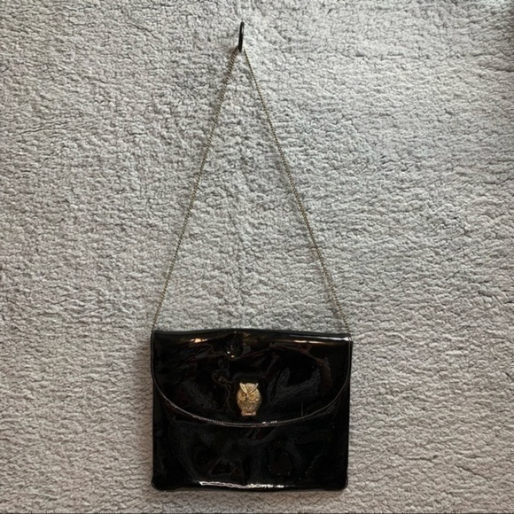 None Handbags - Unbranded black chain owl small purse